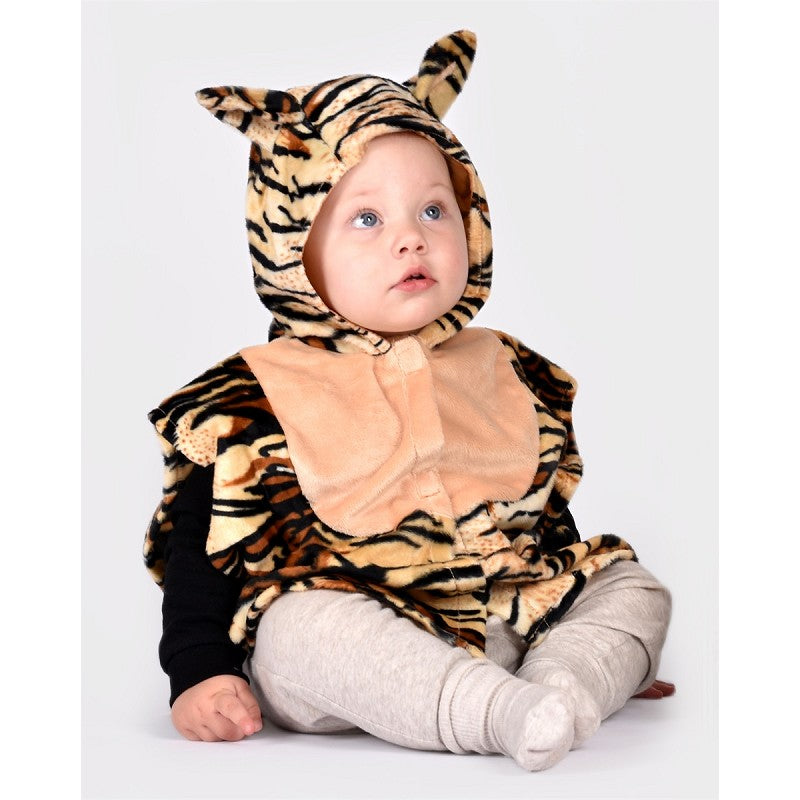 Mini tigerkappa 86-110 cl 1-4 år