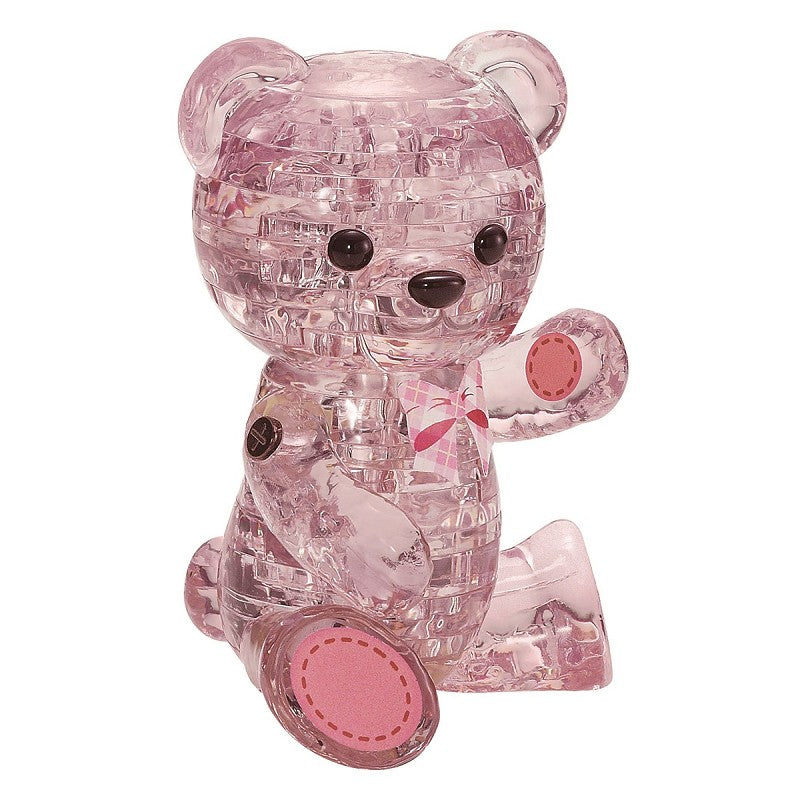 3D Crystal Puzzle Pussel björn lilja 48 bitar
