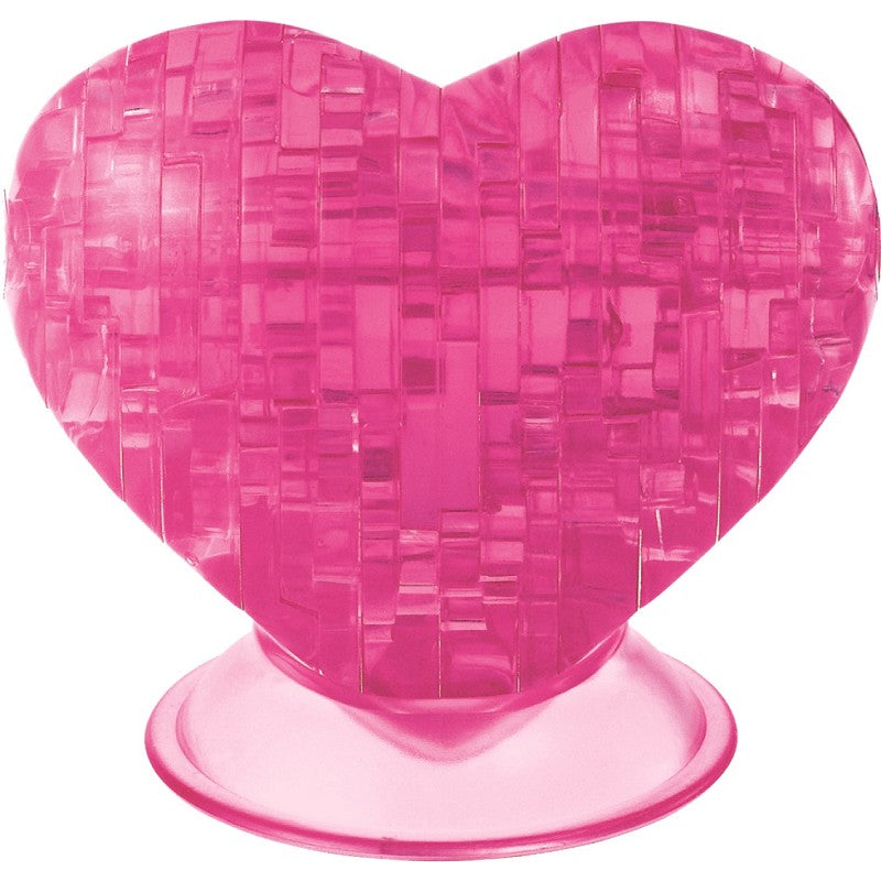 3D Crystal Puzzle Pussel hjärta 46 bitar