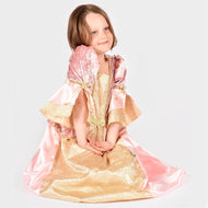 Prinsessklänning rosa xlarge 134 cl 8-9 år