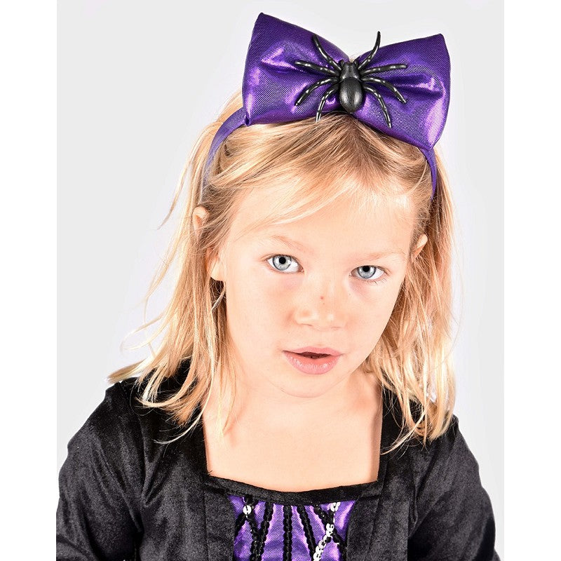 DRESS SPIDER w HEADBAND 134-140 CL 8-10 YEARS