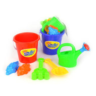 Sandleksaker 3-pack – Snabbbåt, Sandhink & Lastbil