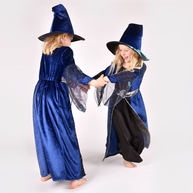 WITCH DRESS + HAT 122 CL 6-7 YEARS