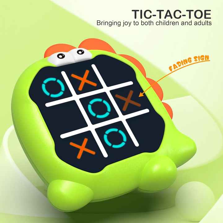 Elektrisk Tic Tac Toe / Tre i Rad-spel – 3 i 1 Smart Spel för Barn och Familj