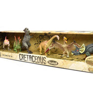 Dinosaurieuppsättning 6 delar 13-14cm