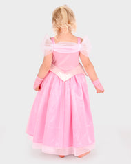 Rosa prinsessklänning set 122-128cl 6-8 år