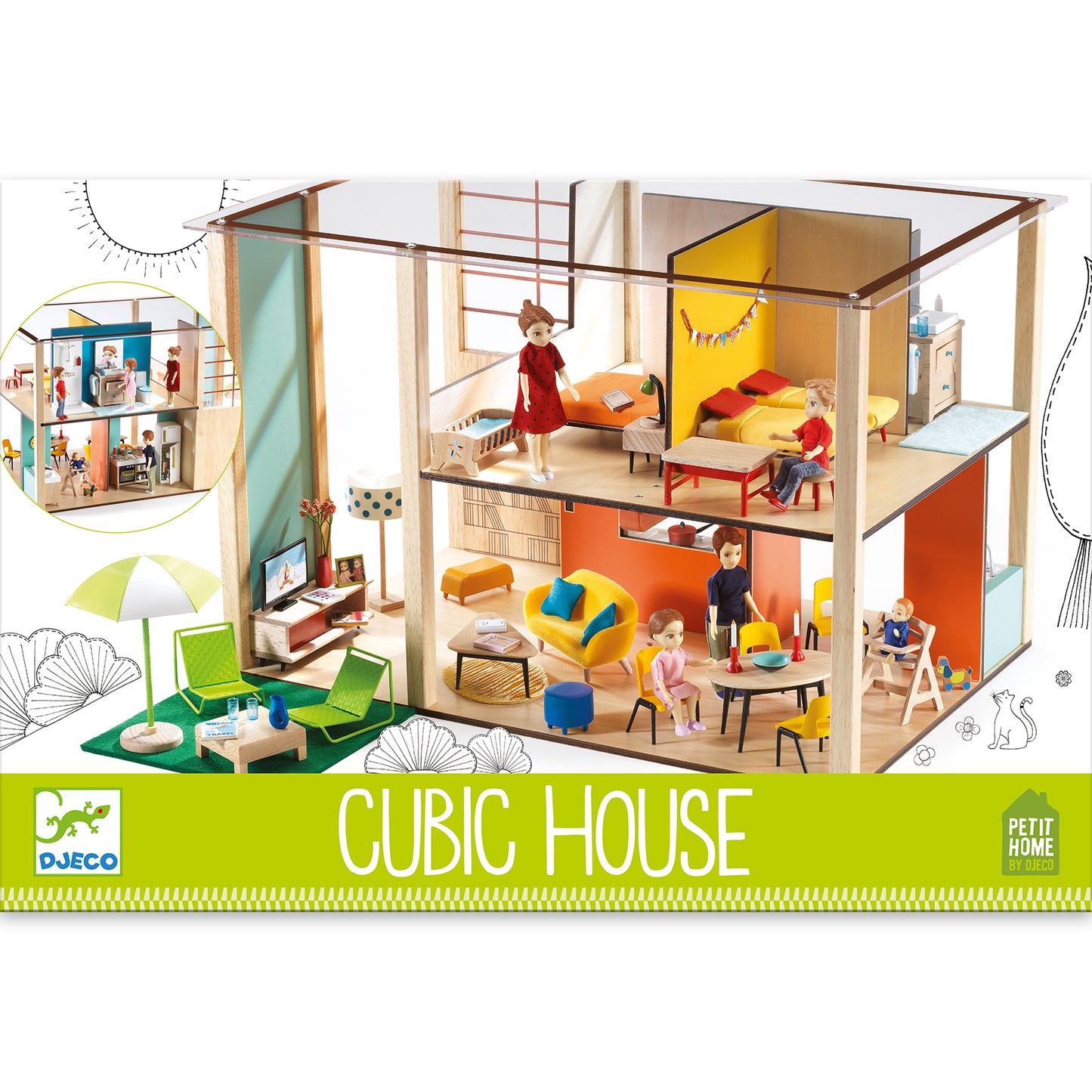 Djeco Cubic house