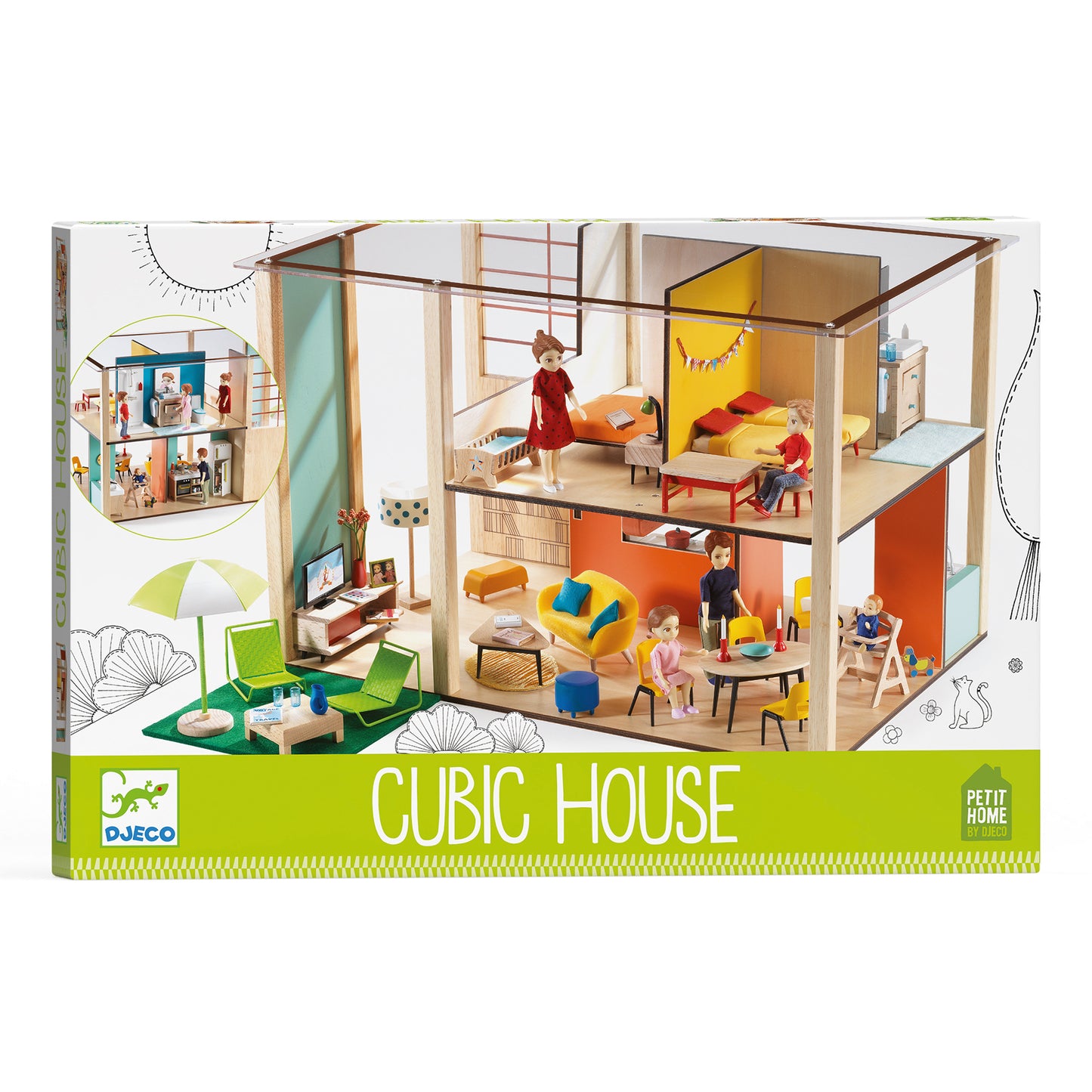 Djeco Cubic house