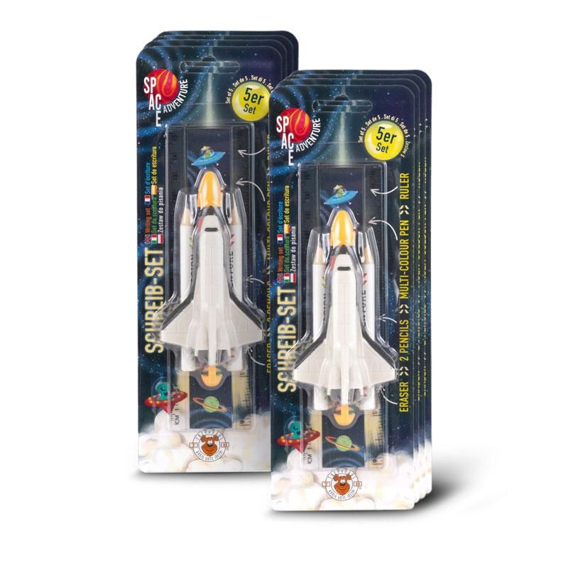 SPACE ADVENTURE Writing Sets 5 pieces