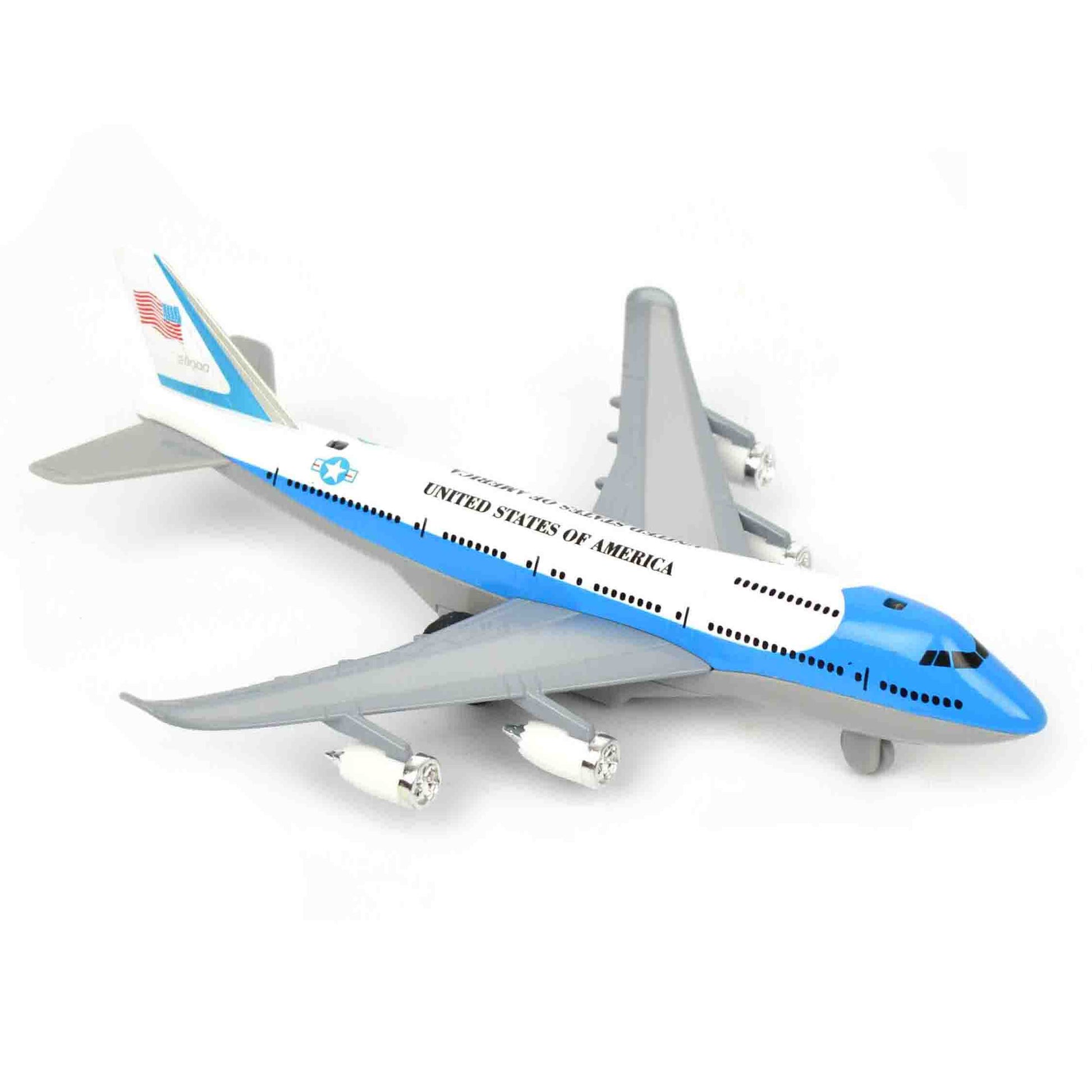 Flygplan turbojet med ljus och ljud b/o pb 18cm