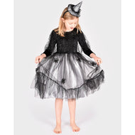 WITCH DRESS W. ACCESSORIES 110-116 CL 4-6 YEARS