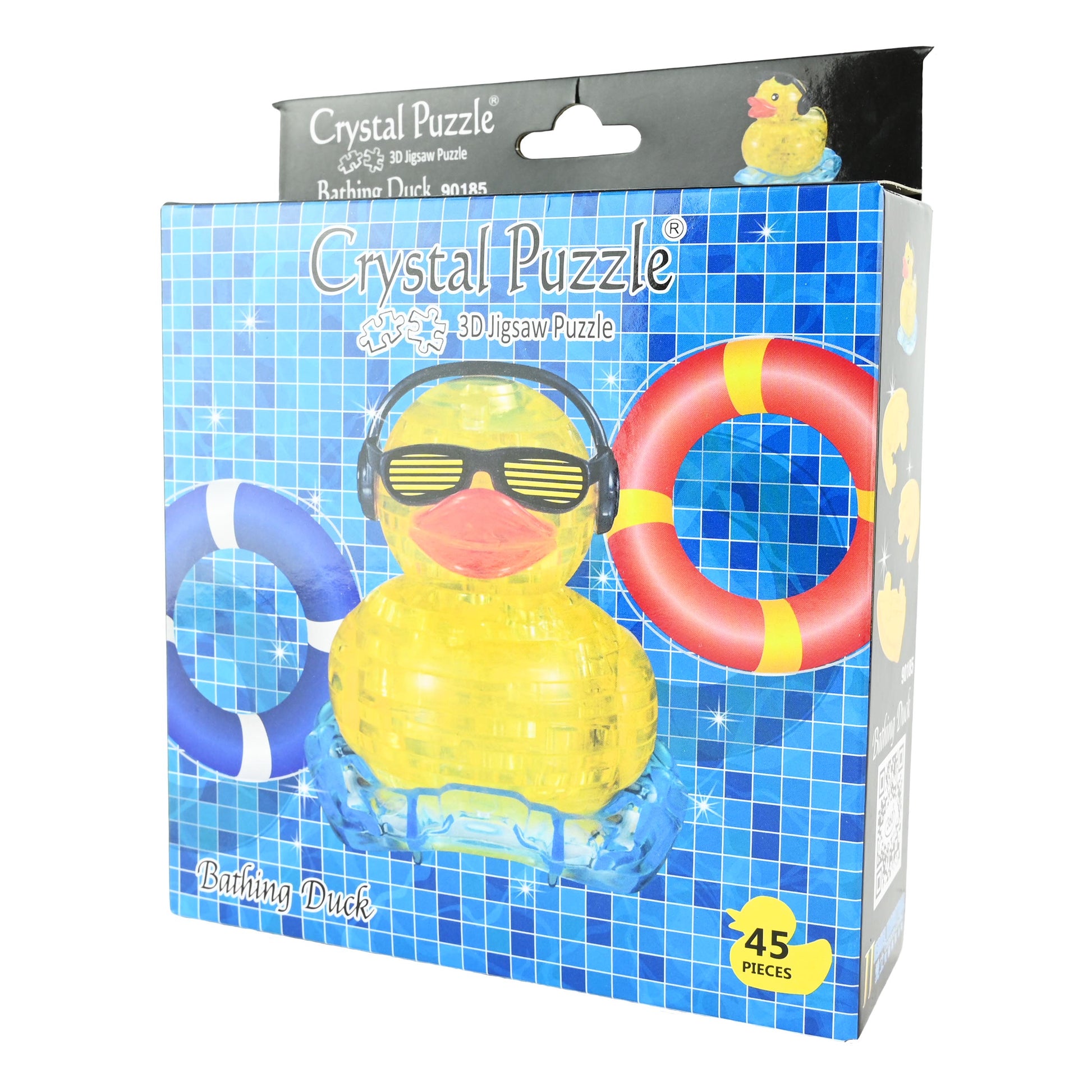 Crystal puzzle bathing duck 45 bitar