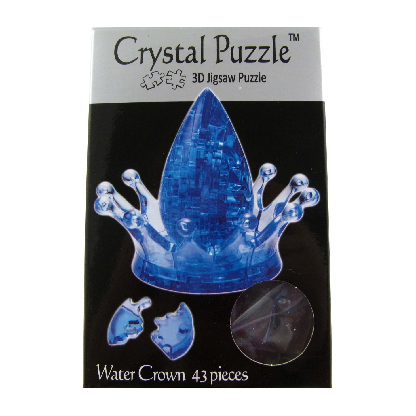 Kristallpussel vattenkrona 43delar
