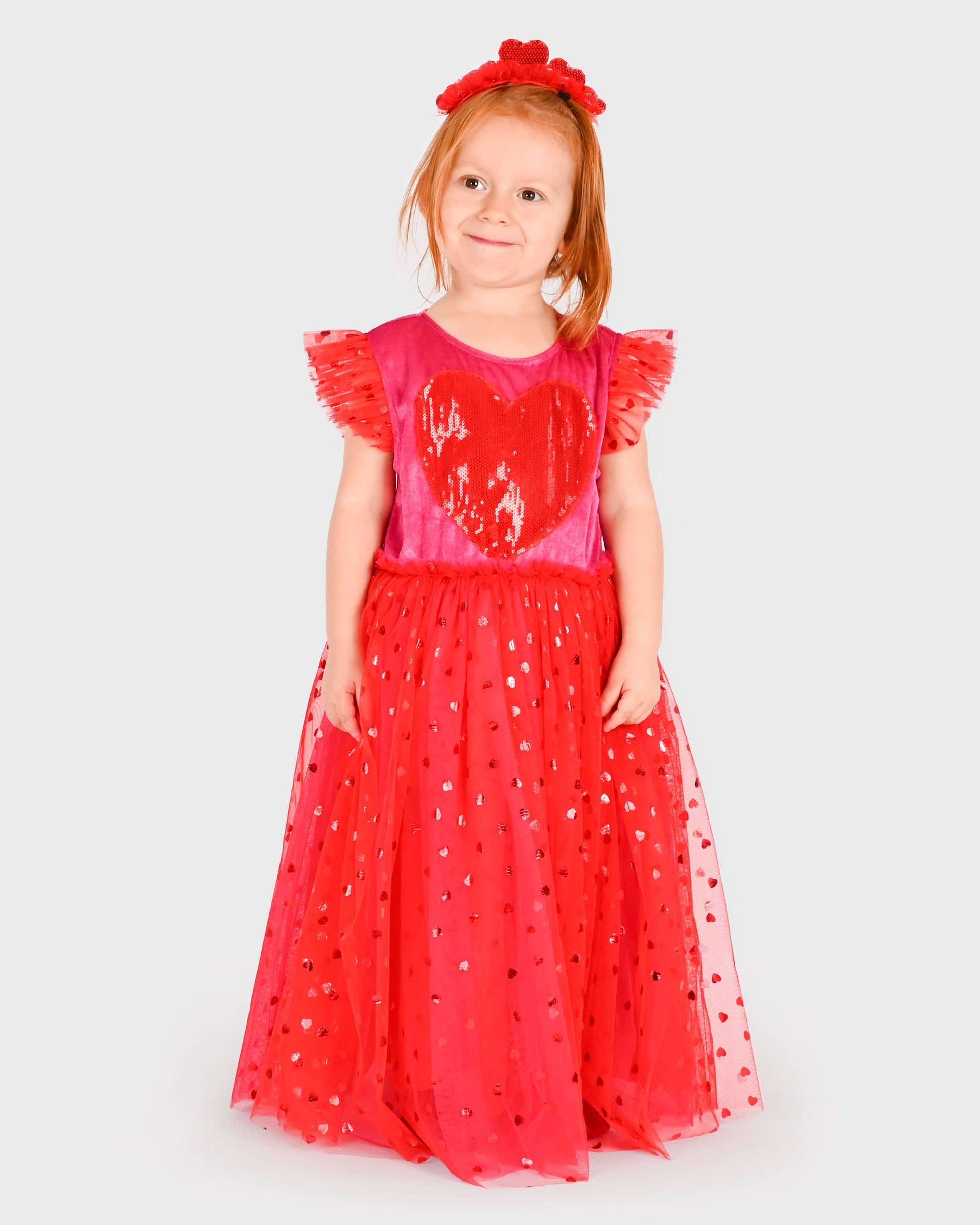 Kärleksklänning set 2-8 år (flera storlekar)