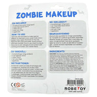 Halloween Ansiktsmålning Set – 5 delar, 3-8 cm, Zombie & Skräck Makeup