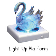 3D Crystal Puzzle Pussel med ljus upplyst LED