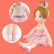 Trasdocka ballerina rosa 36cm