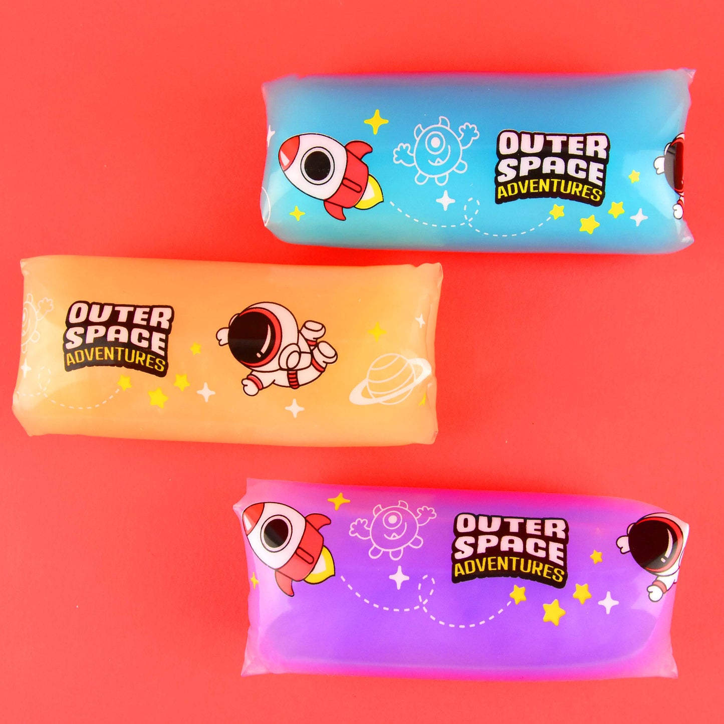 Vattenorm rymden lyser i mörker 13cm