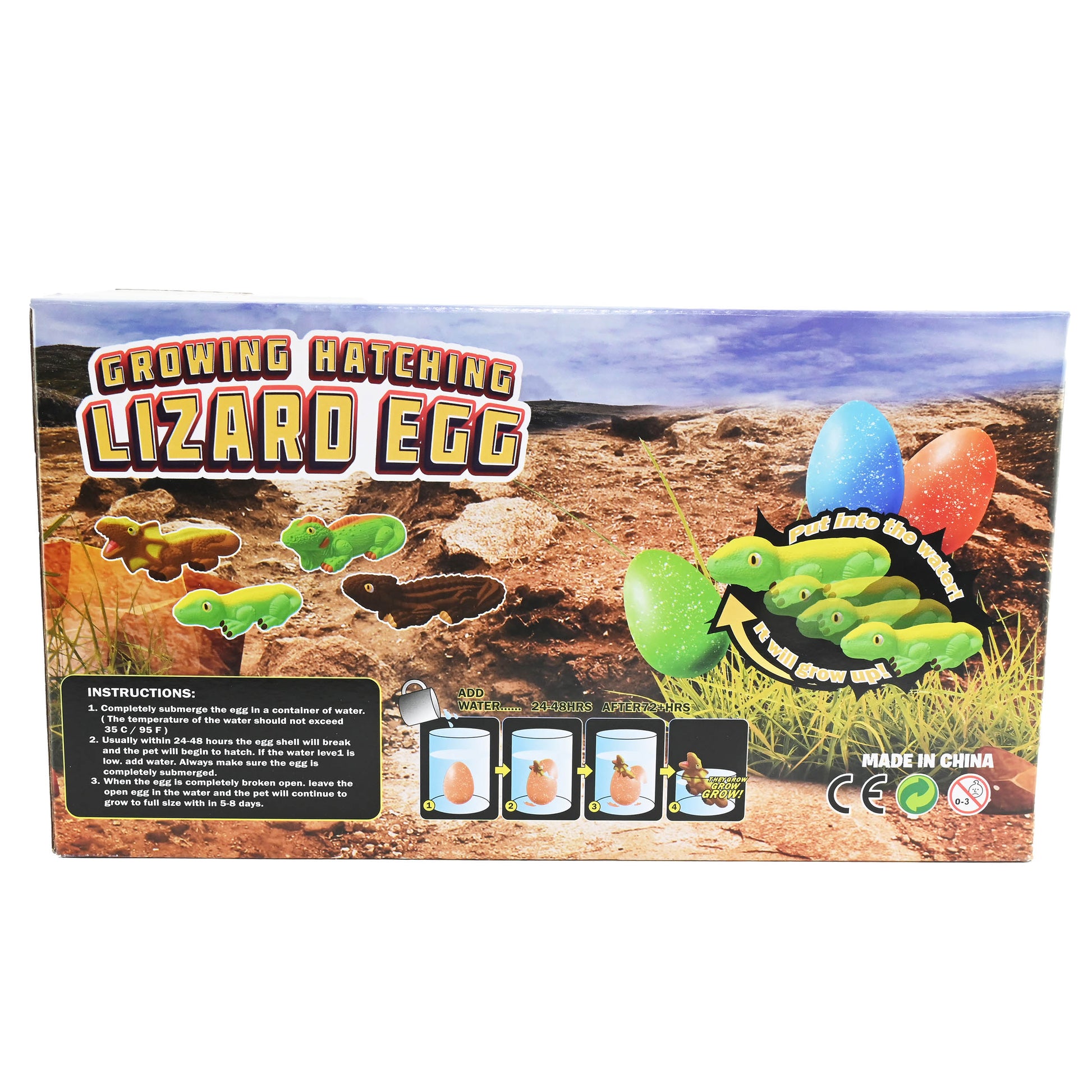 Växande äggödla 11cm