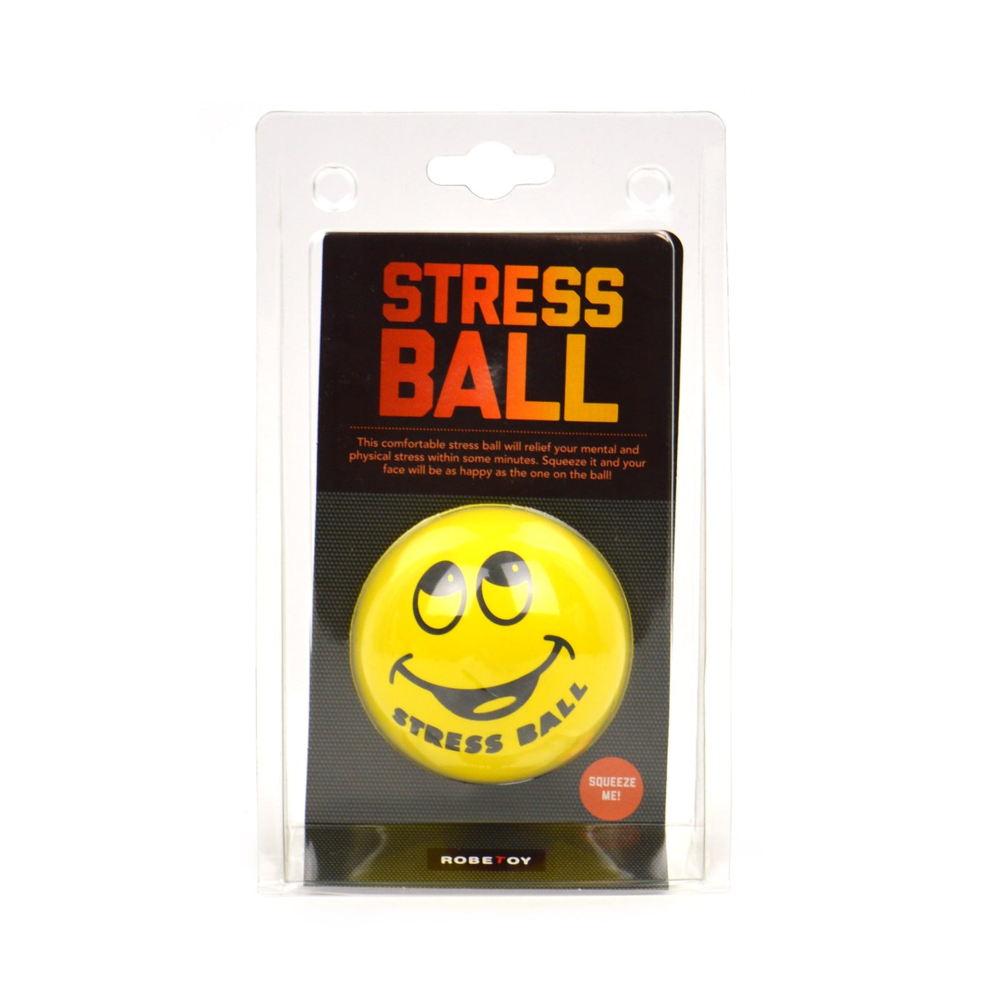Stressboll smiley 6cm