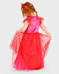 Kärleksklänning set 122-128 cl 6-8 år