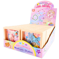 Hårklämmeaccessoar-set 4 st