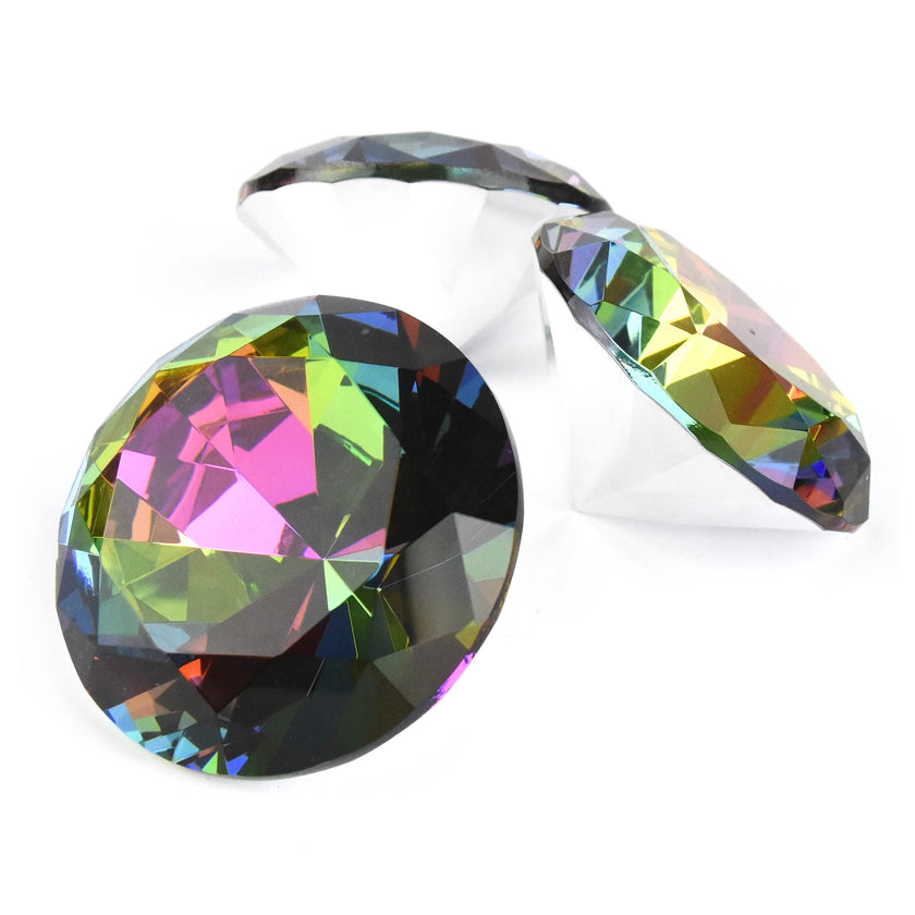 Diamantfärgat fat 8cm