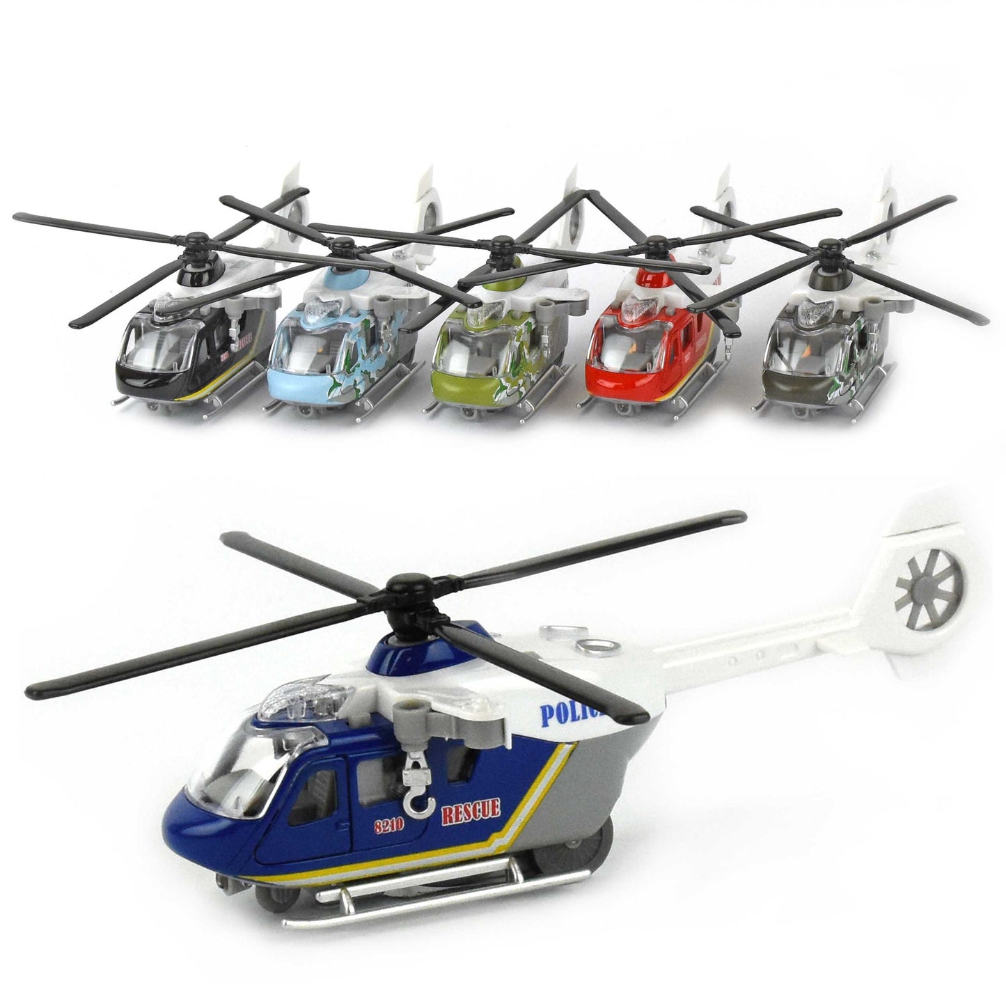 Helikopterräddning med ljus och ljud 19cm