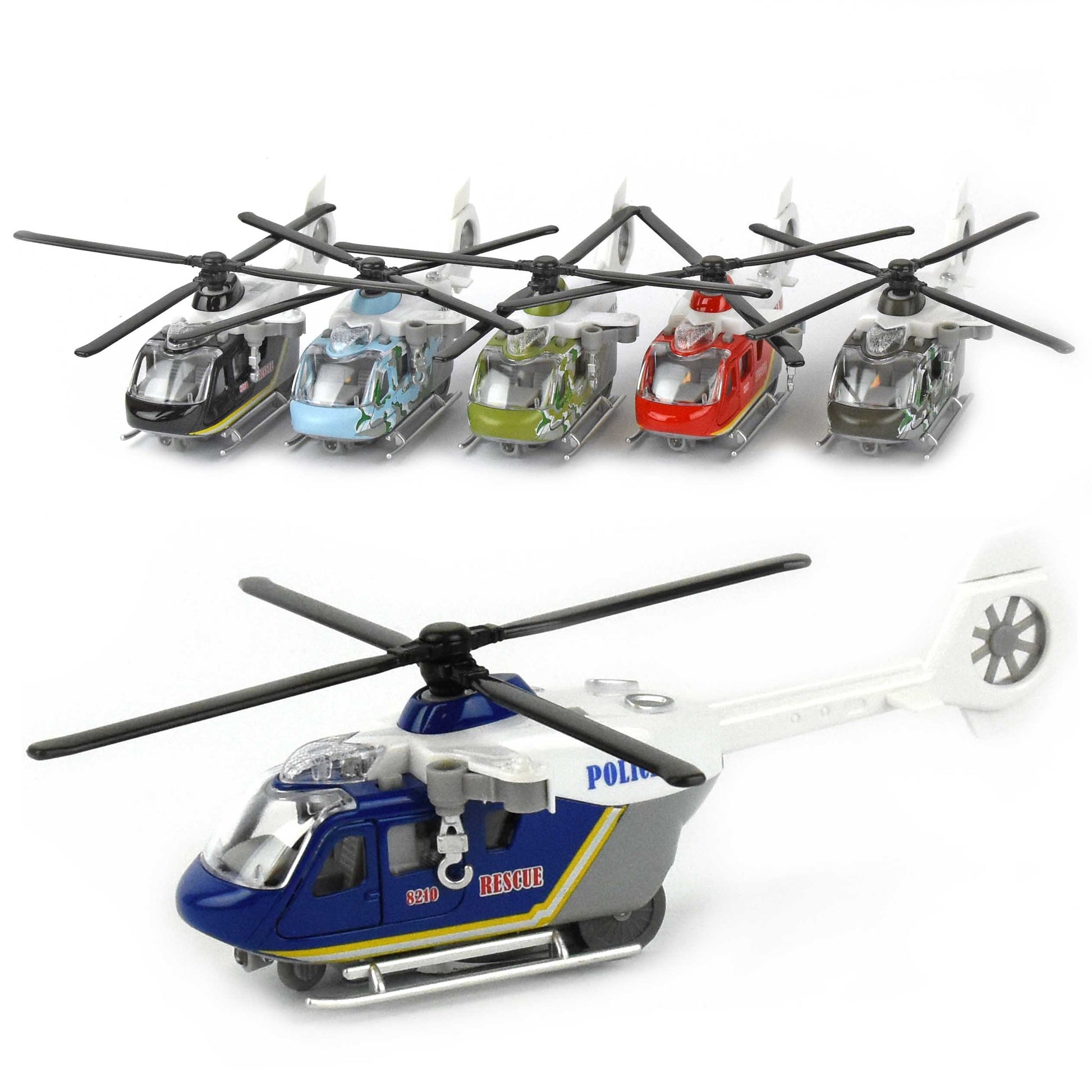 Helikopterräddning med ljus och ljud 19cm