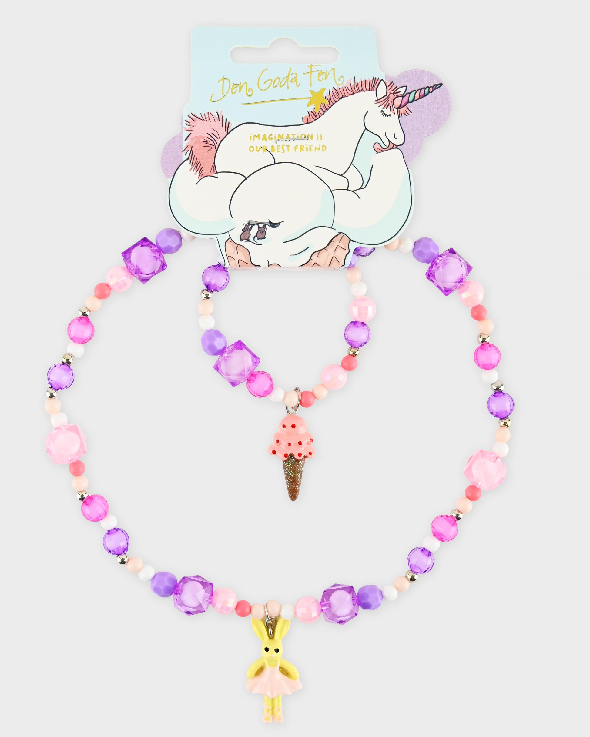 Halsband och armbandsset 2 delar 7-22cm