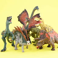Dinosaurieuppsättning 6 delar 25cm