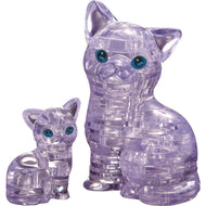 3D Crystal Puzzle Pussel klar katt 49 bitar