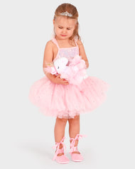 Ballerinakitt med docka matchande set 122-128cl 6-8 år