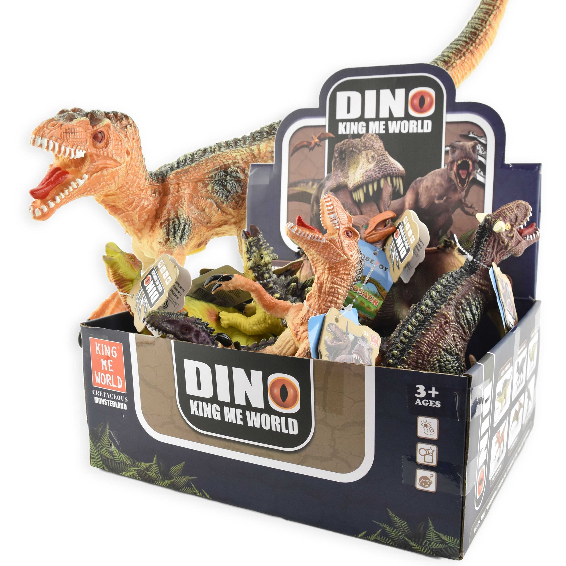 Mjuk dinosaurie 30-35cm