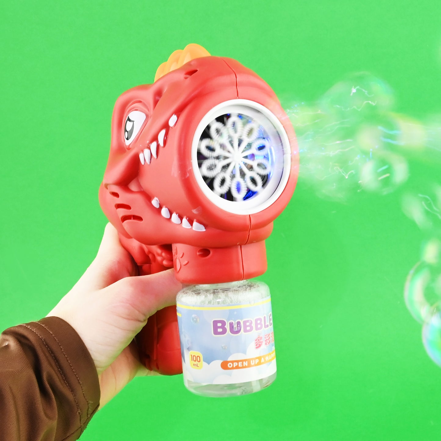 Bubblapistol dinosaurie 18cm