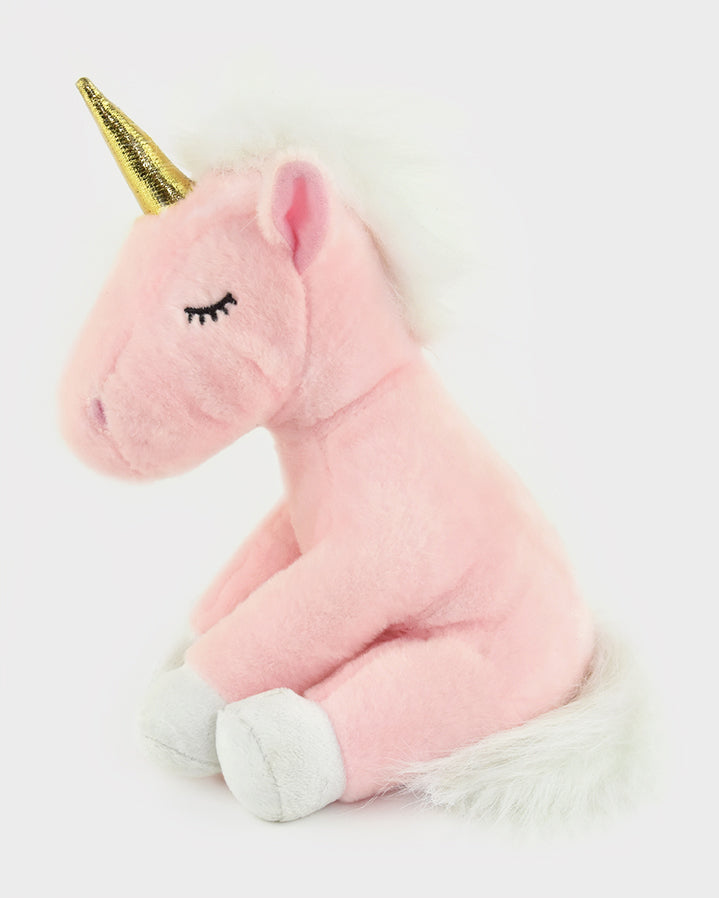 Enhörningsplysch rosa 25cm