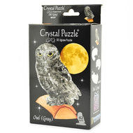 3D Crystal Puzzle Pussel uggla 42 bitar