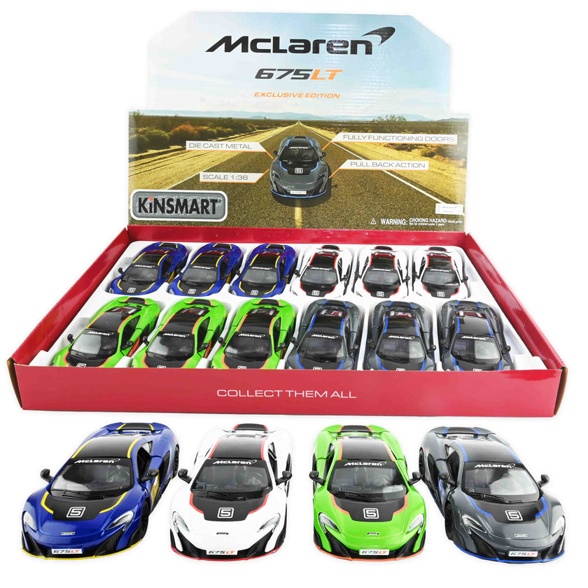 Bil McLaren print 675LT pb 12cm 1:36