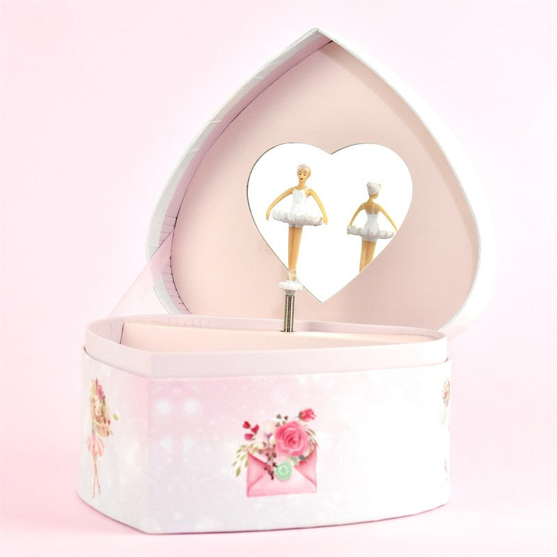 Musikbox hjärta 16x14x8cm