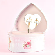 Musikbox hjärta 16x14x8cm