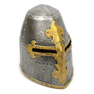 Medeltida riddarhjälm 26cm