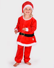 Jultomtedräkt 3 delar 110-116 CL 4-6 år