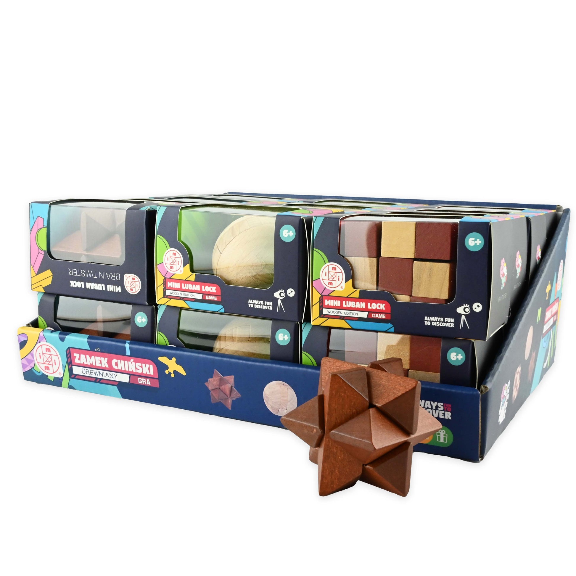 Träpussel iq 7,5cm