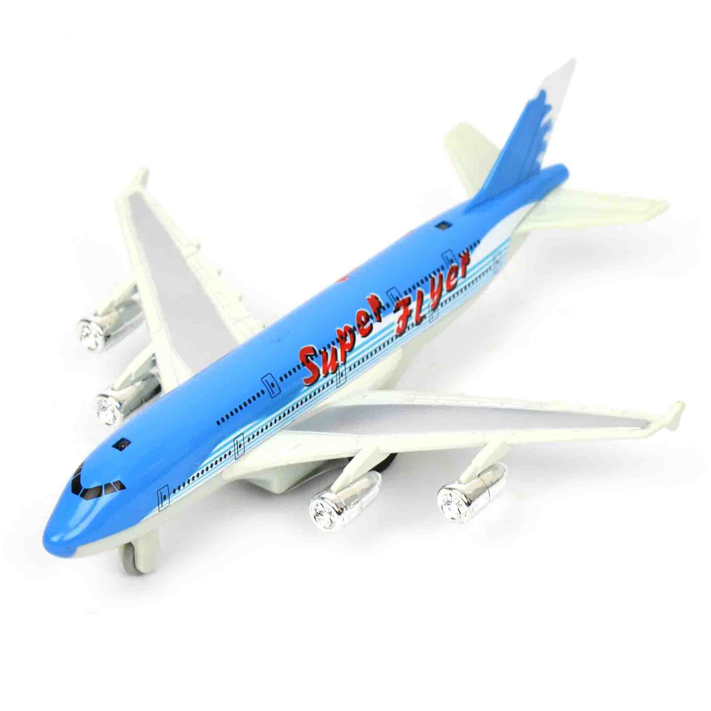 Jumbo flygplan med ljus och ljud 18,5cm