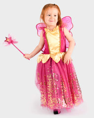 Plommonfe-utklädningsset 110-116 cl 4-6 år