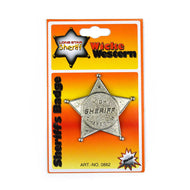 Märke sheriff metall 7cm