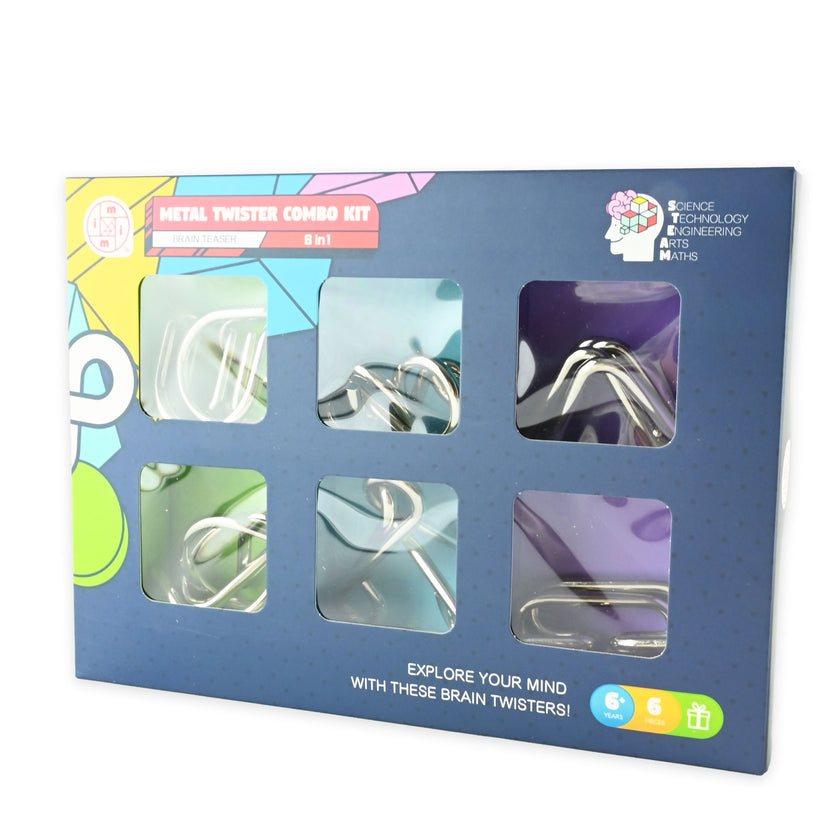 Begåvningspusseluppsättning twister 6st
