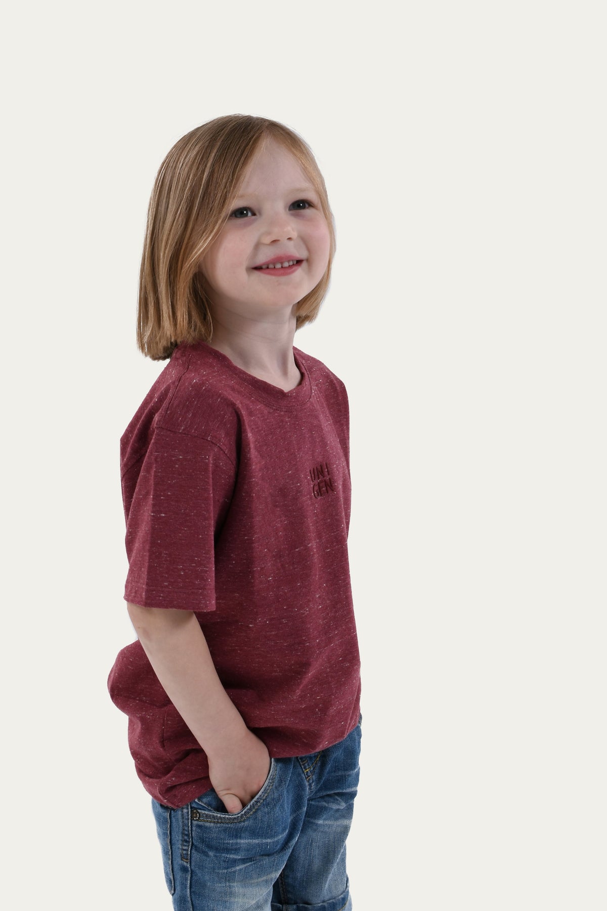 T-shirt Heather Wine – Stilfull och bekväm design