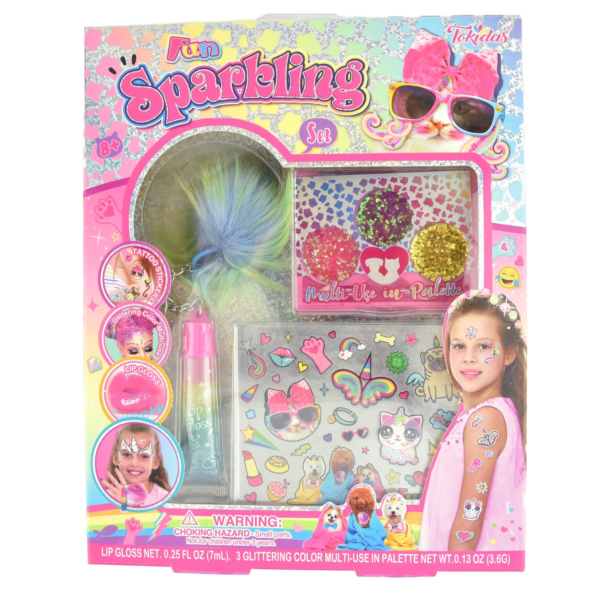 Smink- och tatuering-set 5 delar
