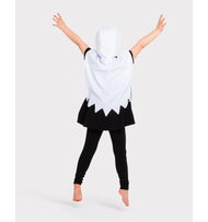 Mini Cape White Ghost – Halloweenkostym för de minsta